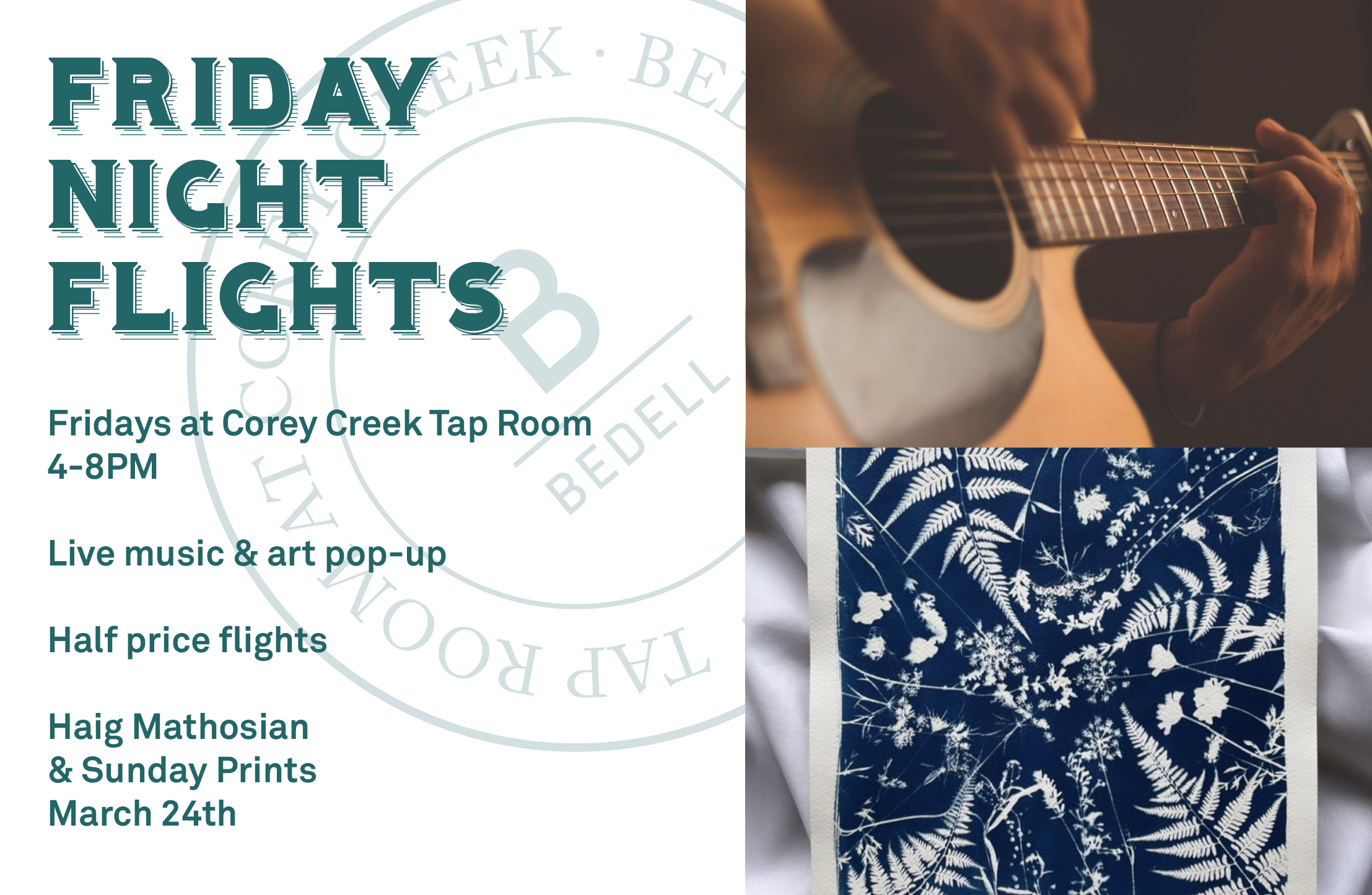 Haig Mathosian and Sunday Prints at Corey Creek - Northforker